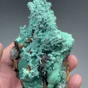 Malachite replacing Copper with Malachite, Calcite - image 2