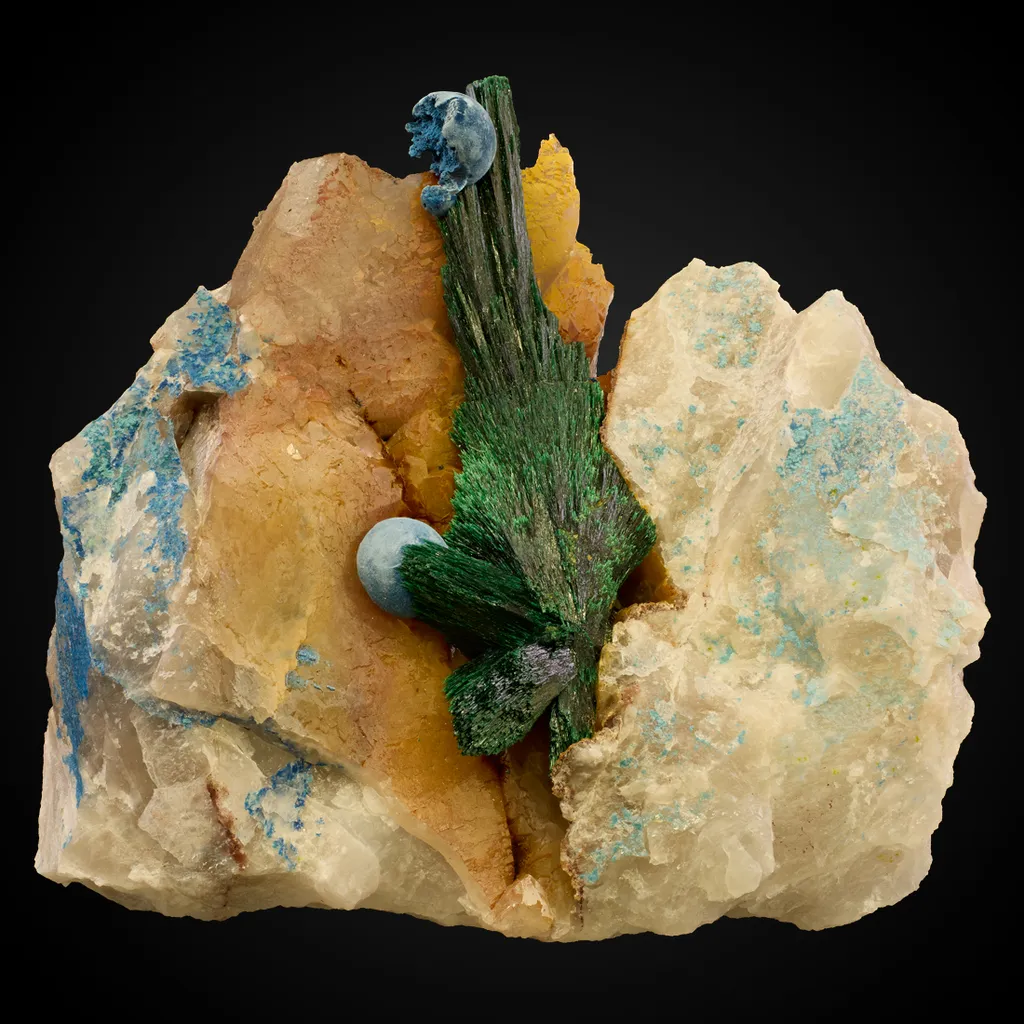 Malachite, Shattuckite image