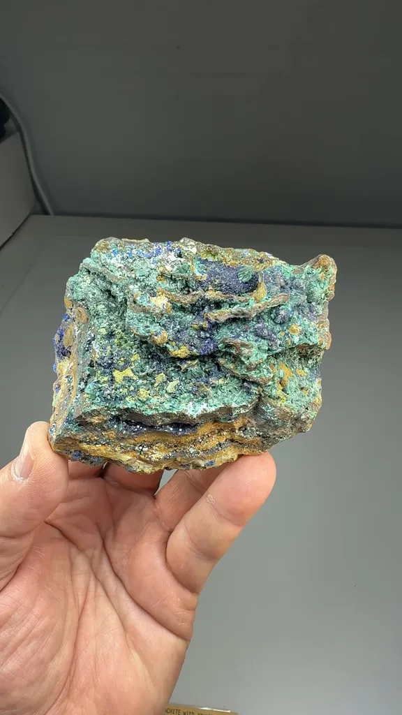 Malachite with Azurite - image 2
