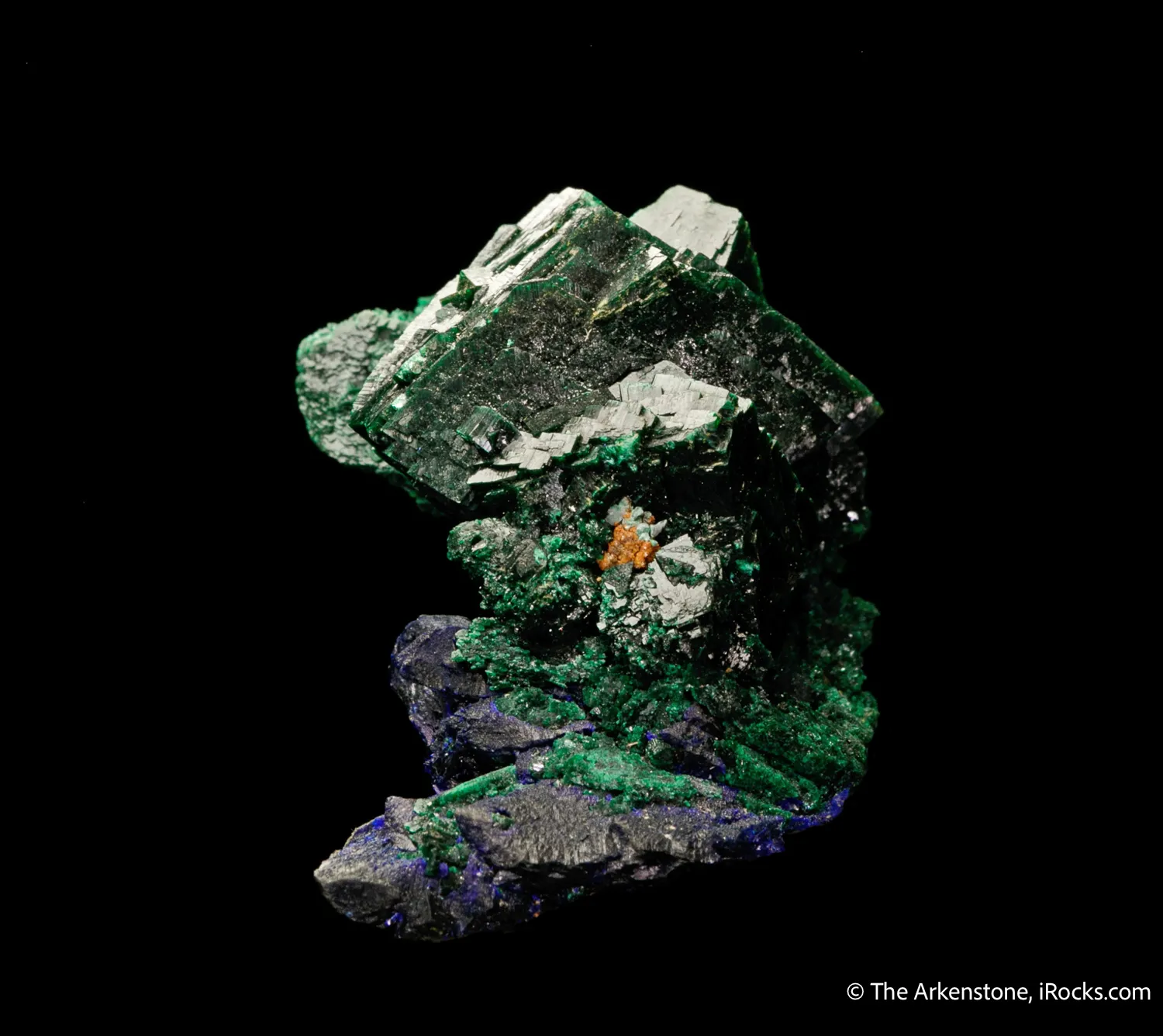 Malachite with Azurite - image 1