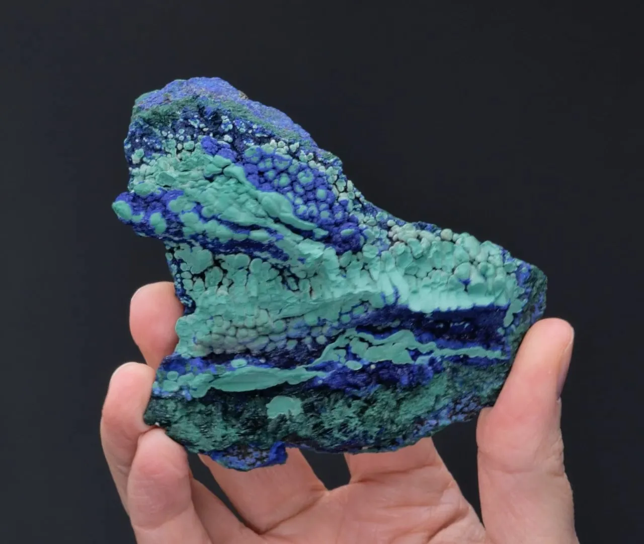 Malachite with Azurite - image 2
