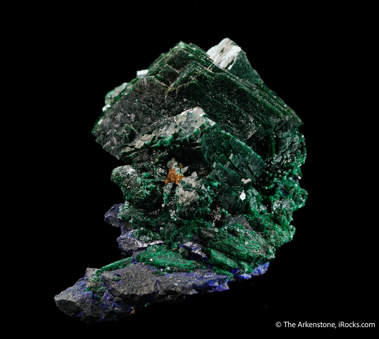 Malachite with Azurite - image 5