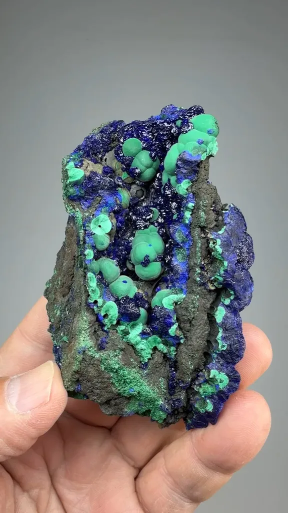 Malachite with Azurite image