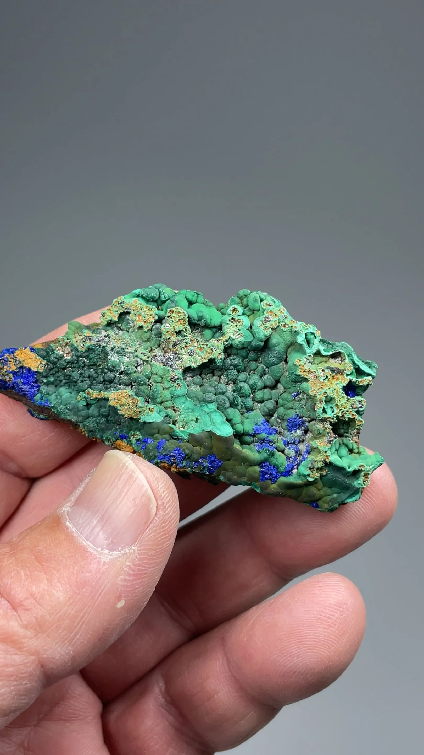 Malachite with Azurite - image 2