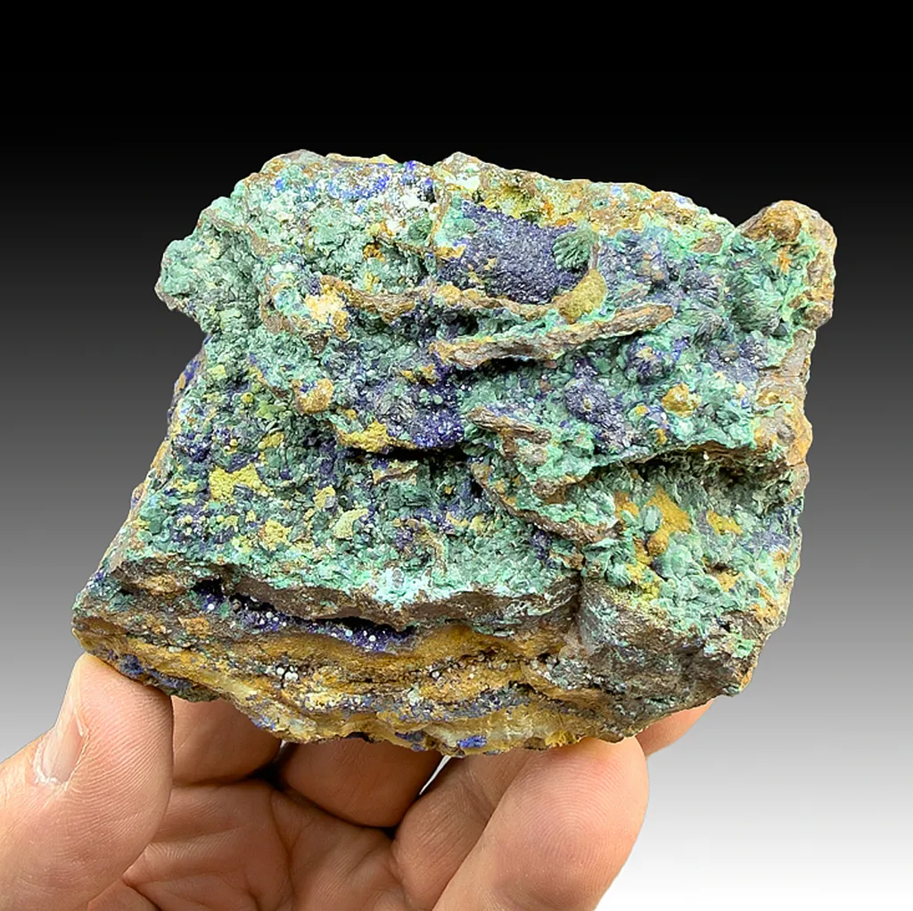 Malachite with Azurite image