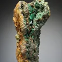 Malachite with Azurite in LIMONITE - image 1