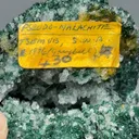 Malachite with Calcite - image 2
