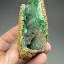 Malachite with Calcite - image 2