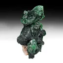 Malachite with Calcite - image 1
