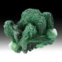 Malachite with Calcite - image 1