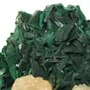 Malachite With Calcite - image 2