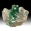 Malachite with Calcite - image 1