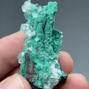 Malachite with Calcite - image 2