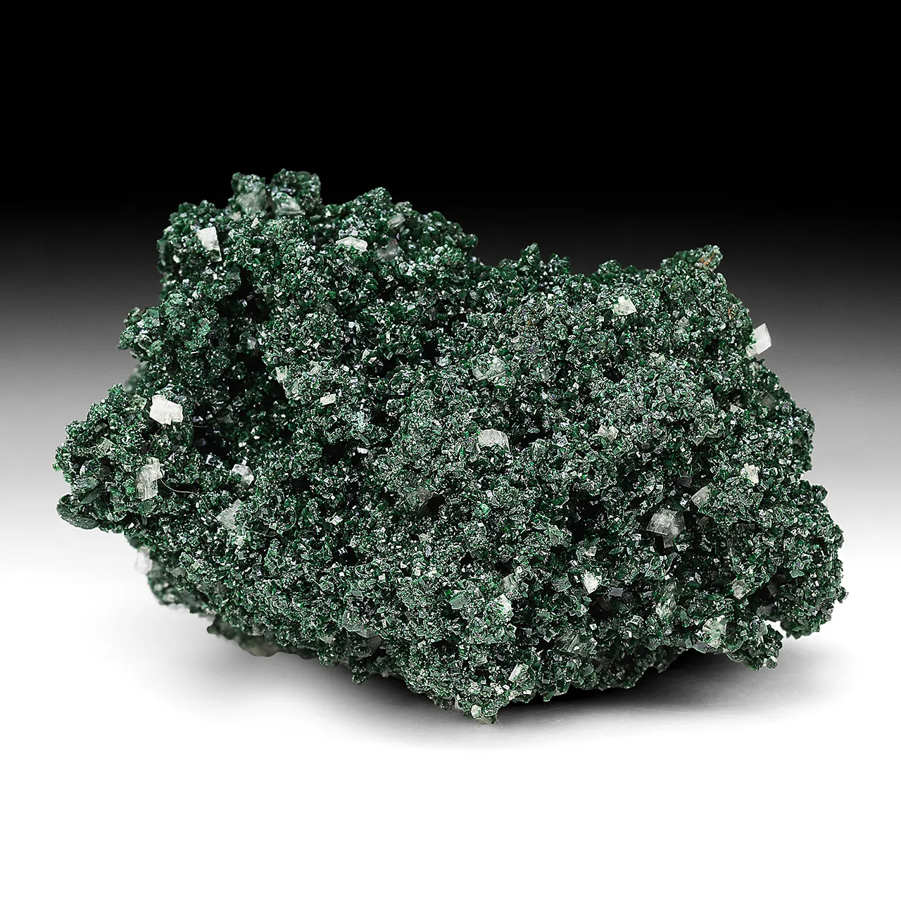 Malachite with Calcite - image 1