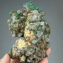 Malachite with Calcite, Dolomite - image 2