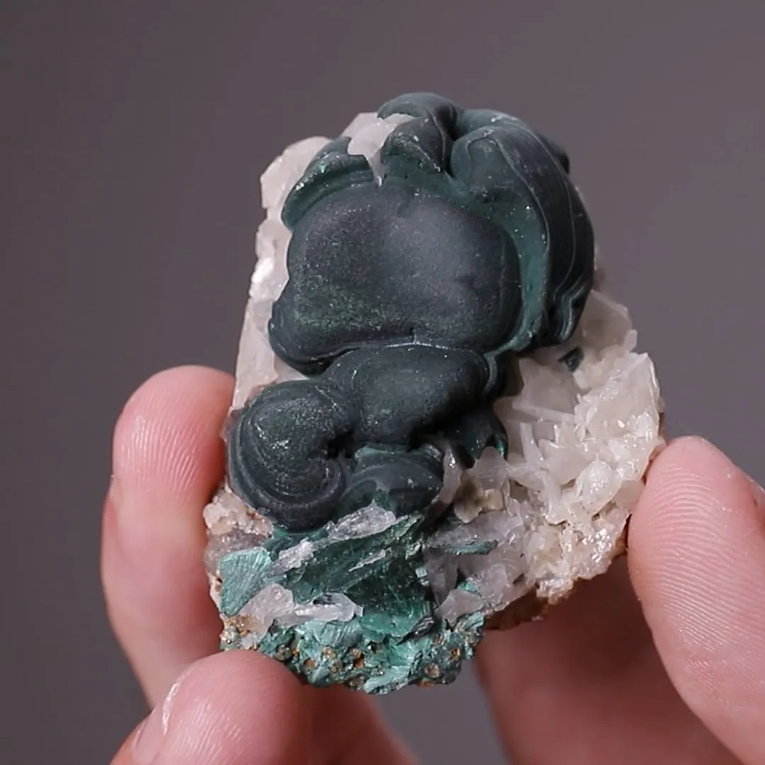 Malachite with Cerussite - image 2