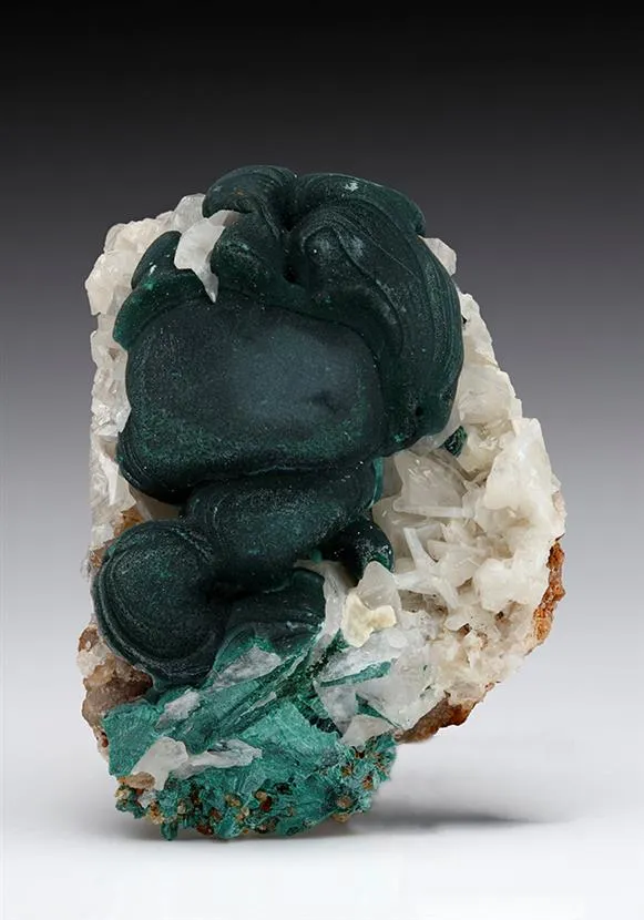 Malachite with Cerussite image