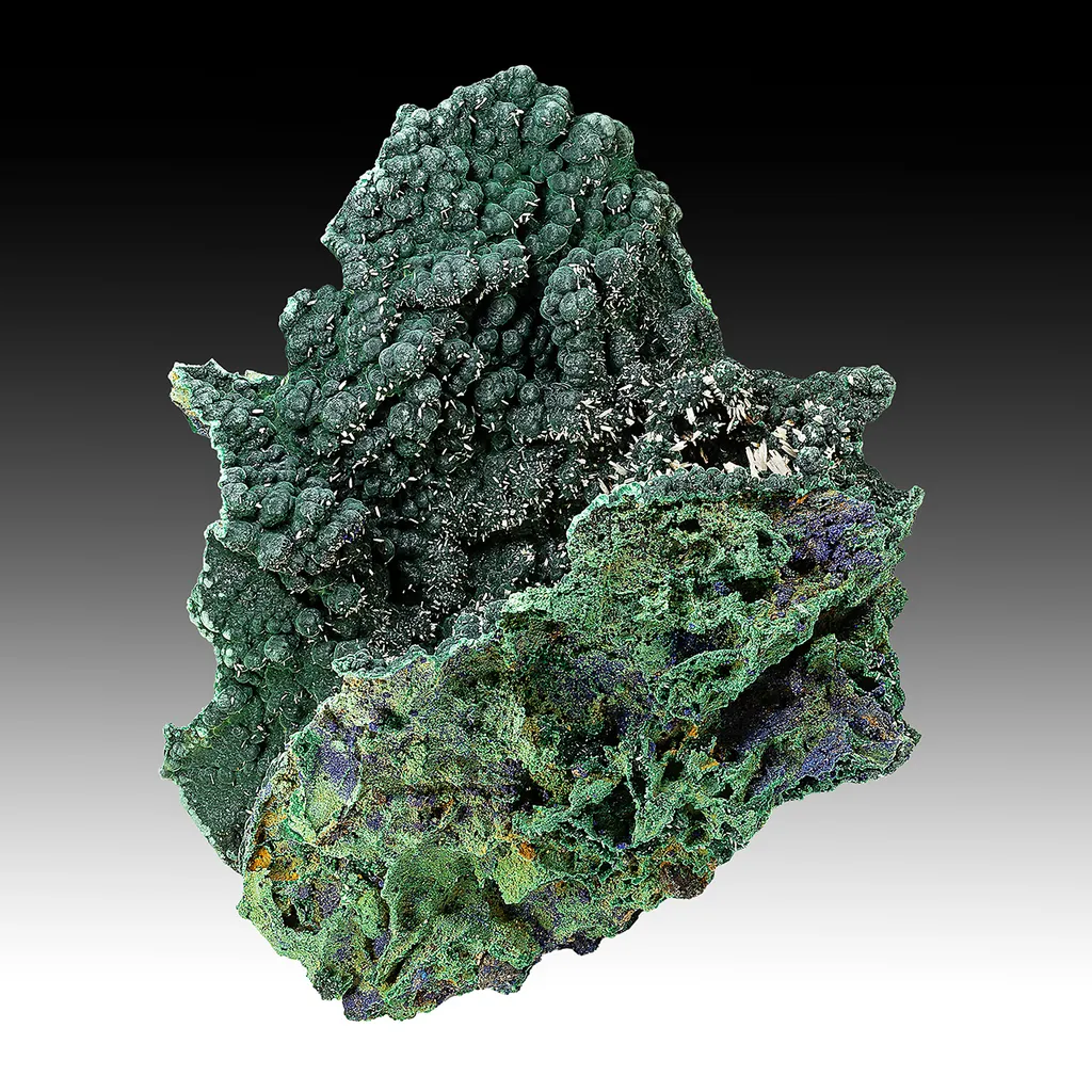 Malachite with Cerussite image