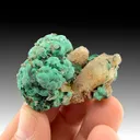 Malachite with Cerussite, Pyromorphite - image 1