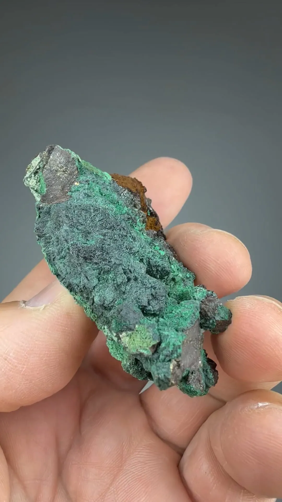 Malachite with Chalcopyrite - image 2