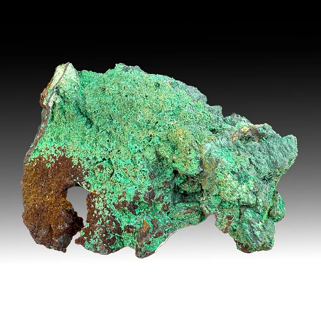 Malachite with Chalcopyrite image