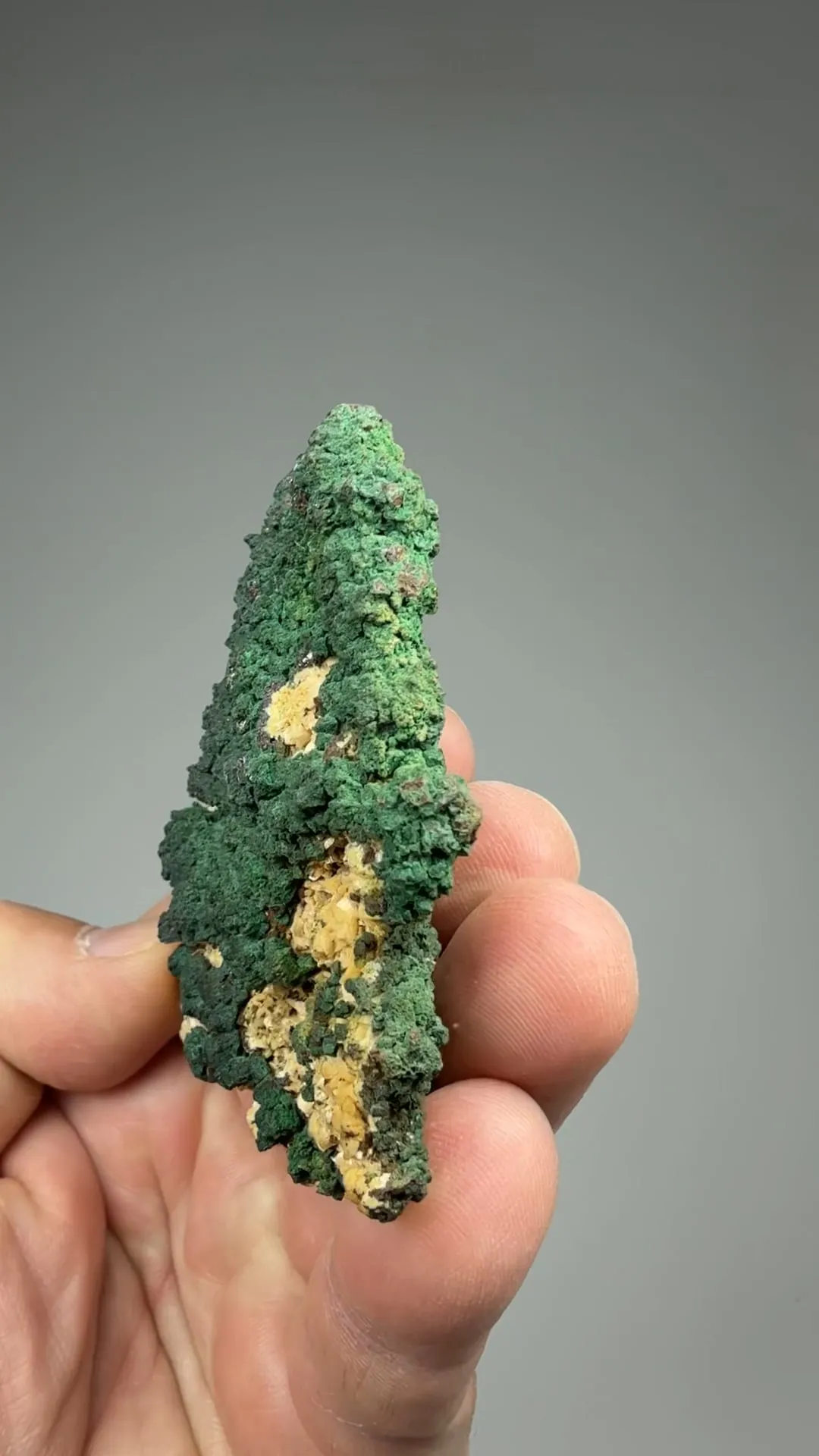 Malachite with Chalcopyrite, Dolomite - image 2