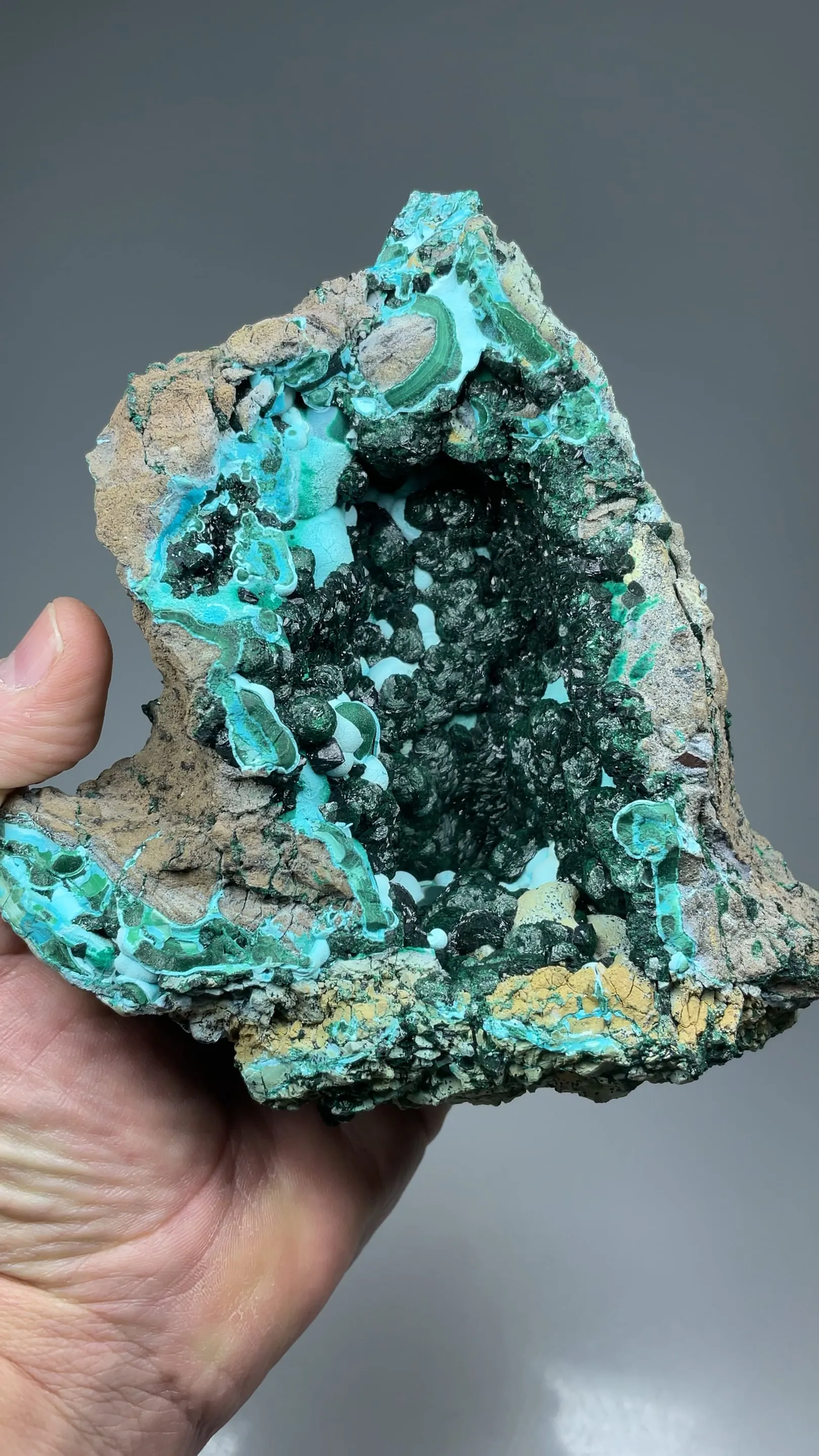 Malachite with Chrysocolla - image 2