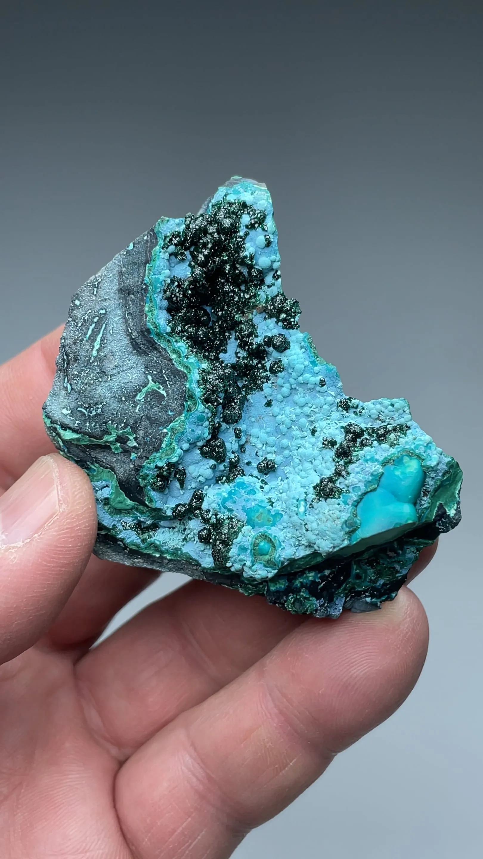 Malachite with Chrysocolla - image 2