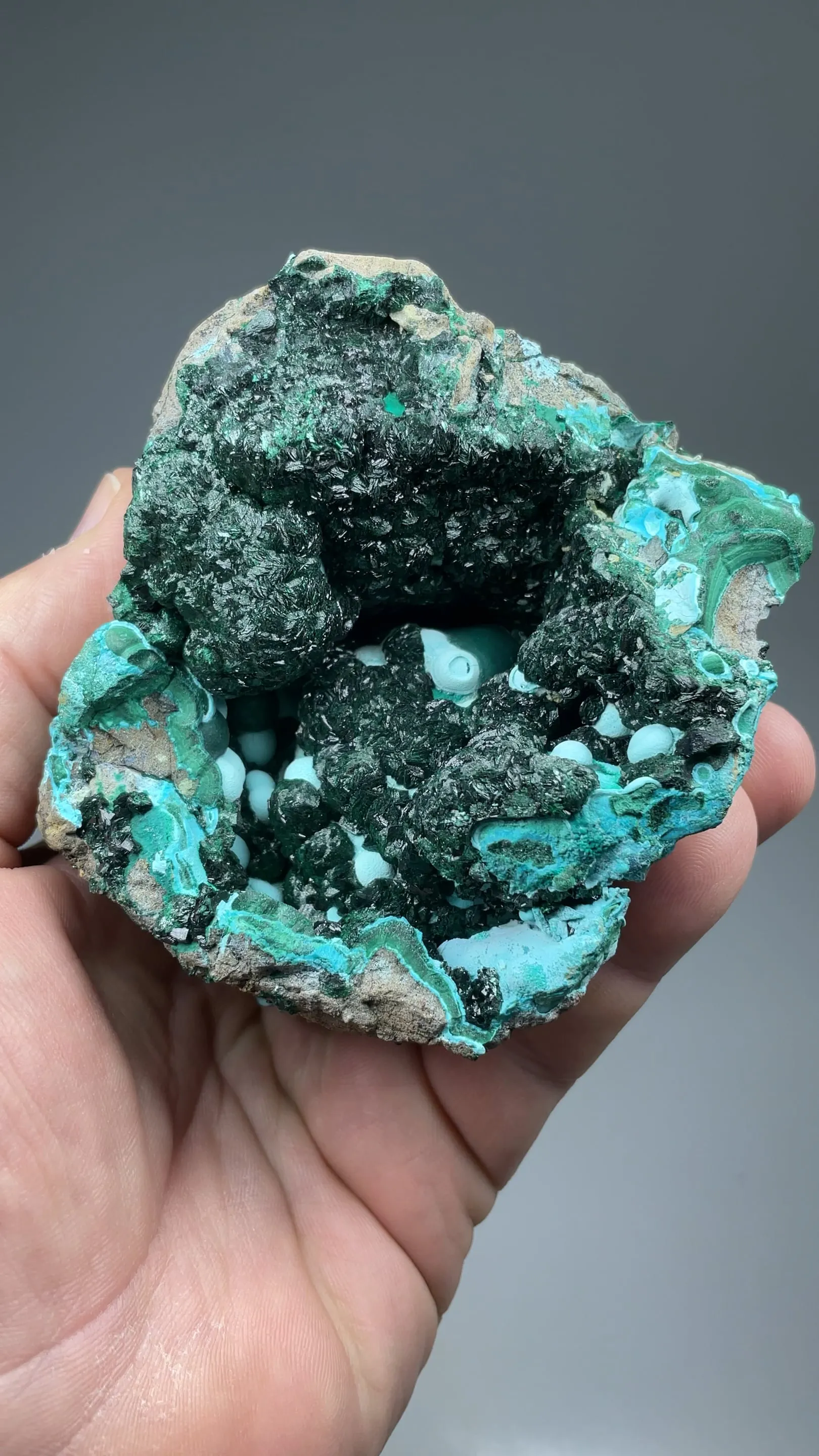 Malachite with Chrysocolla - image 2