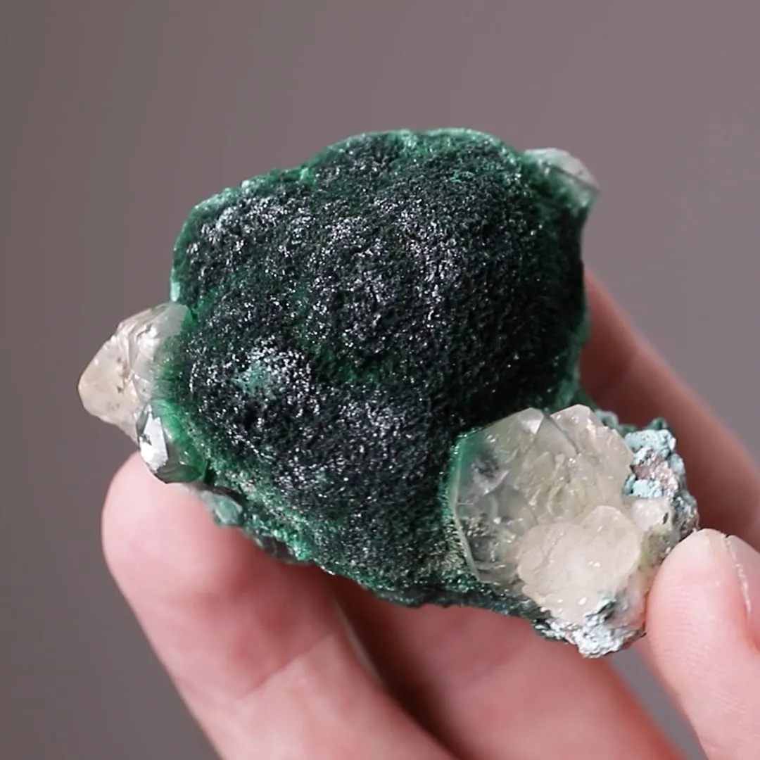 Malachite with Chrysocolla and Calcite - image 2