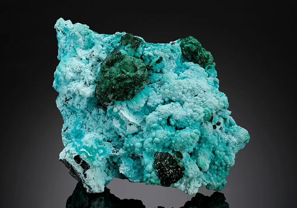 Malachite with Chrysocolla - image 1