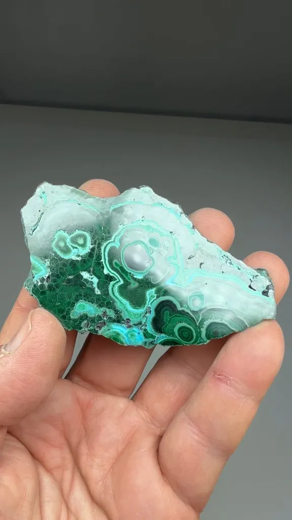 Malachite with Chrysocolla - image 2
