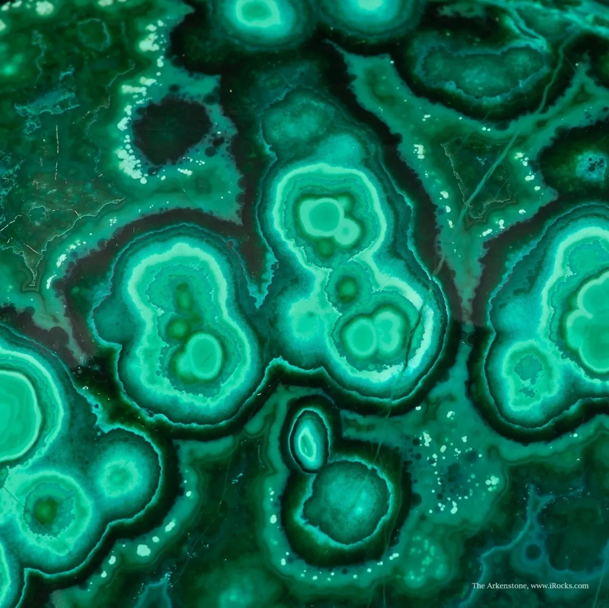 Malachite With Chrysocolla (Polished) - image 5