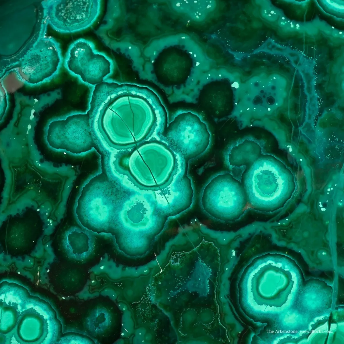 Malachite With Chrysocolla (Polished) - image 6