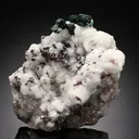 Malachite with Cuprite on Dolomite - image 1