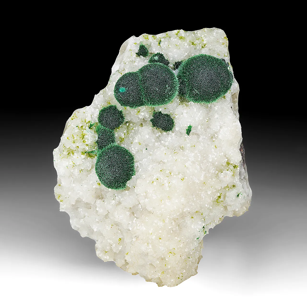 Malachite with Dolomite, Duftite - image 1