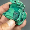 Malachite with Pseudomalachite - image 2