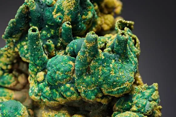 Malachite with Pyromorphite image