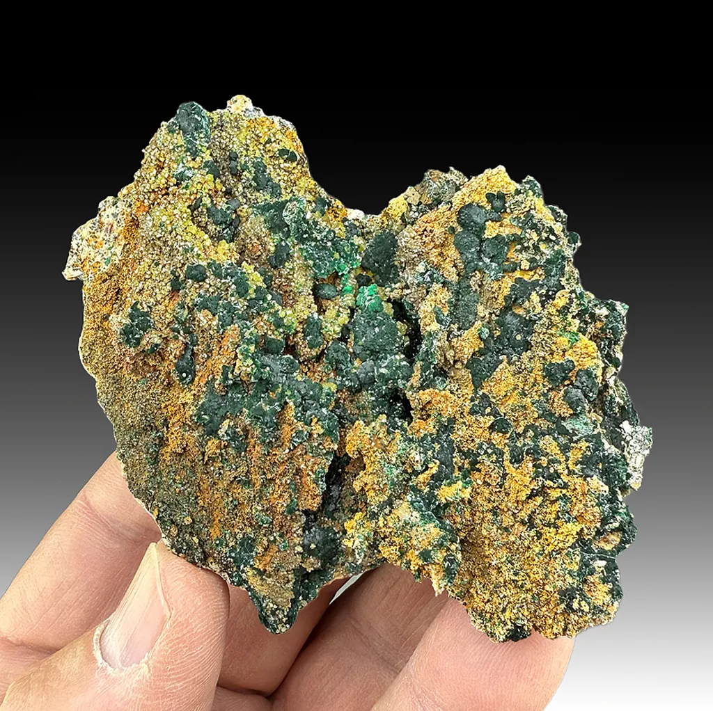 Malachite with Pyromorphite image