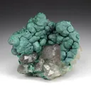 Malachite with Quartz - image 1