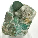 Malachite With Quartz - image 1