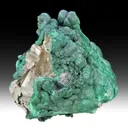 Malachite with Quartz - image 1