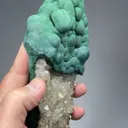 Malachite with Quartz - image 2