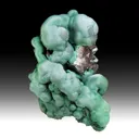 Malachite with Quartz - image 1
