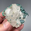 Malachite with Quartz - image 2