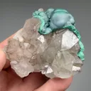 Malachite with Quartz - image 2