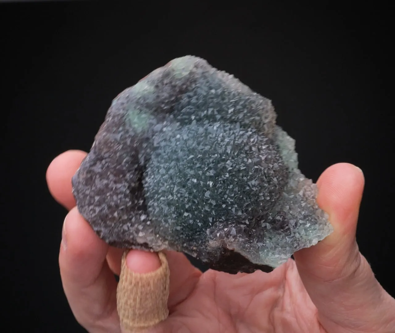 Malachite with Quartz - image 2