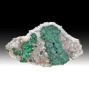 Malachite with Quartz - image 1