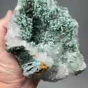 Malachite with Quartz - image 2