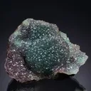 Malachite with Quartz - image 1